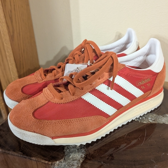 Adidas SL 72 Women's sz 9.5 in Preloved Red/Core White/Pure Ruby Colorway - Picture 12 of 13